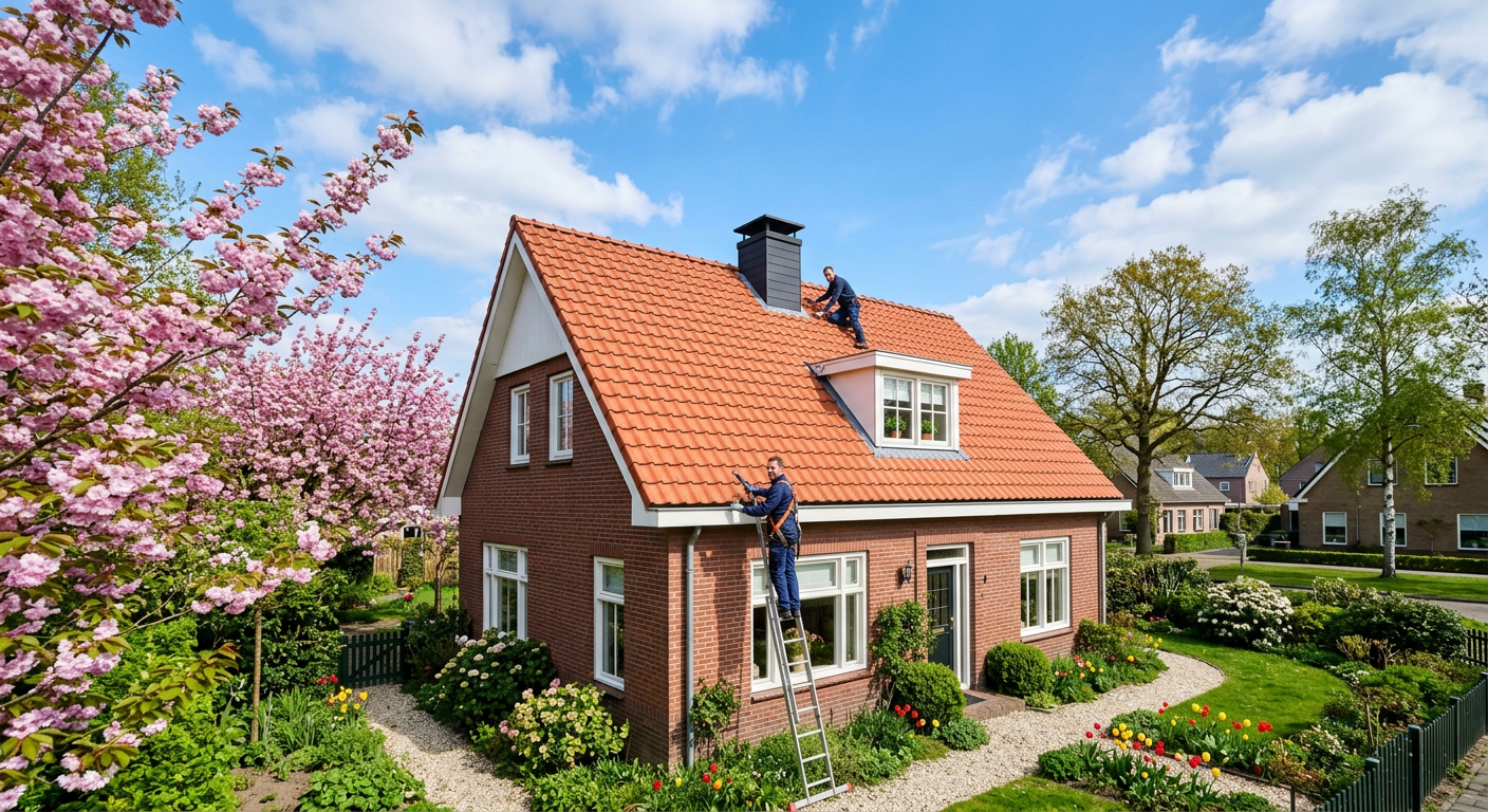 Dakonderhoud in het voorjaar: zo bereidt u uw dak voor op de lente